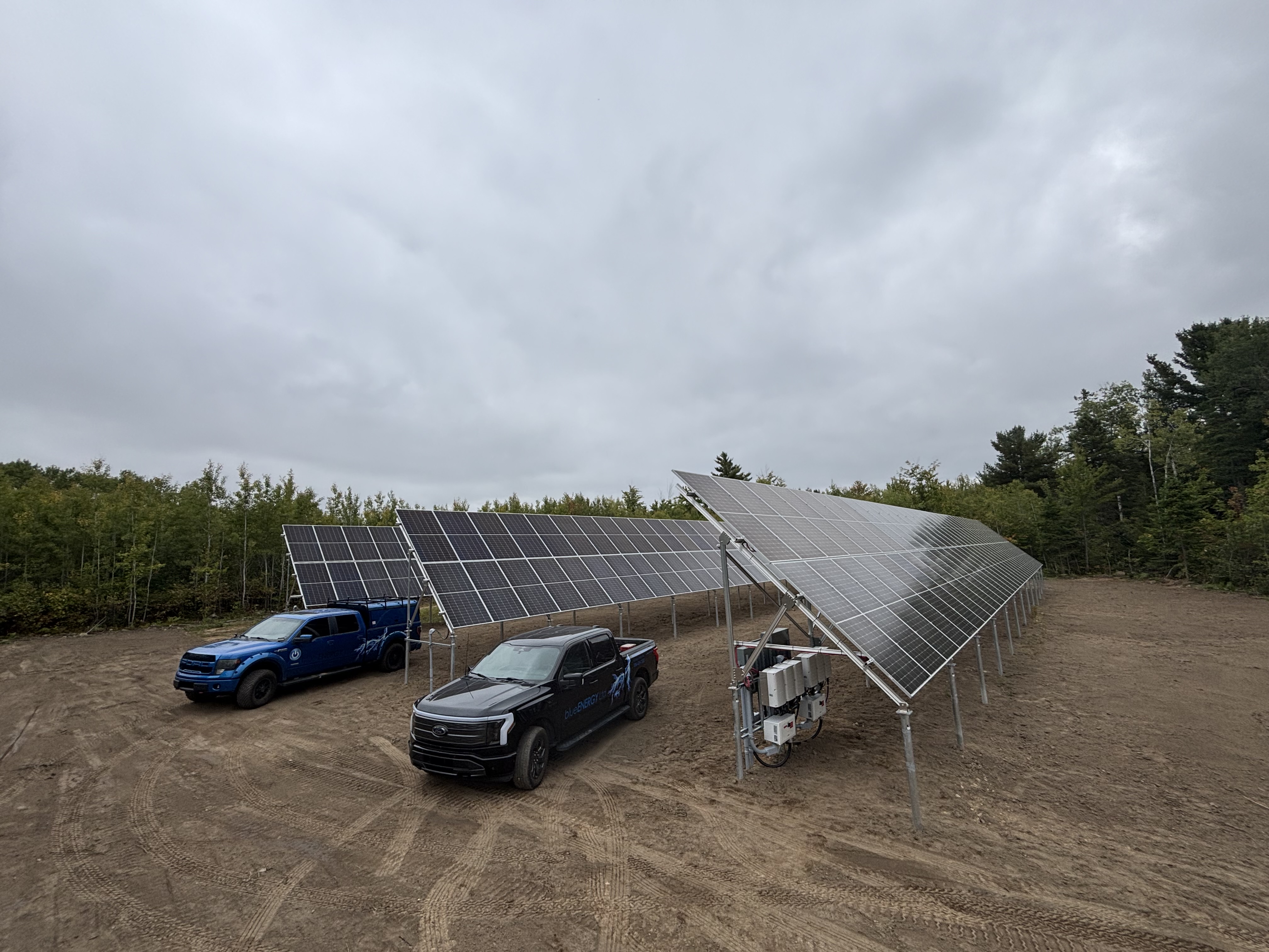 100kW Solar Array for Natoaganeg First Nation