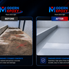 Industrial spill containment area